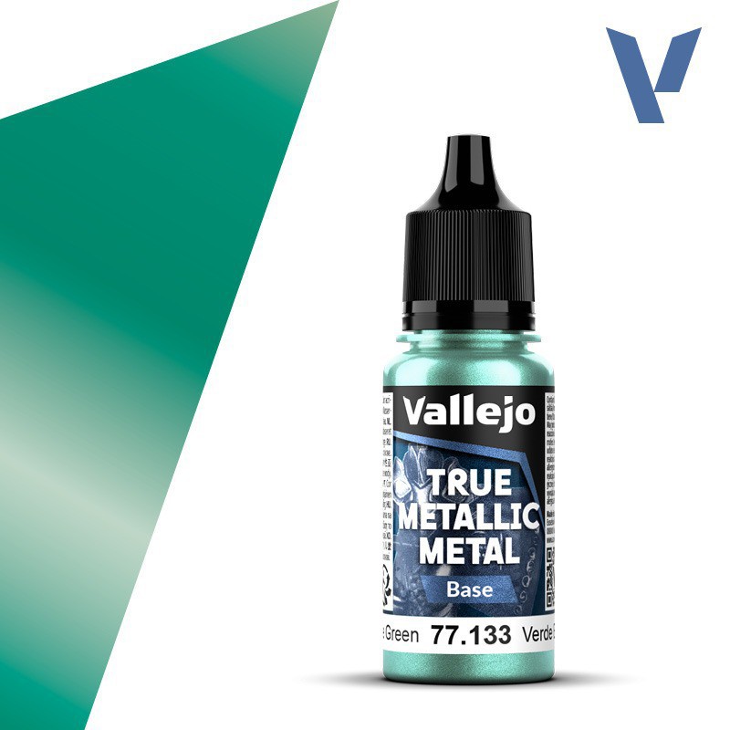 Vallejo, Beetle Green (Base) - 18ml - True Metallic Metal