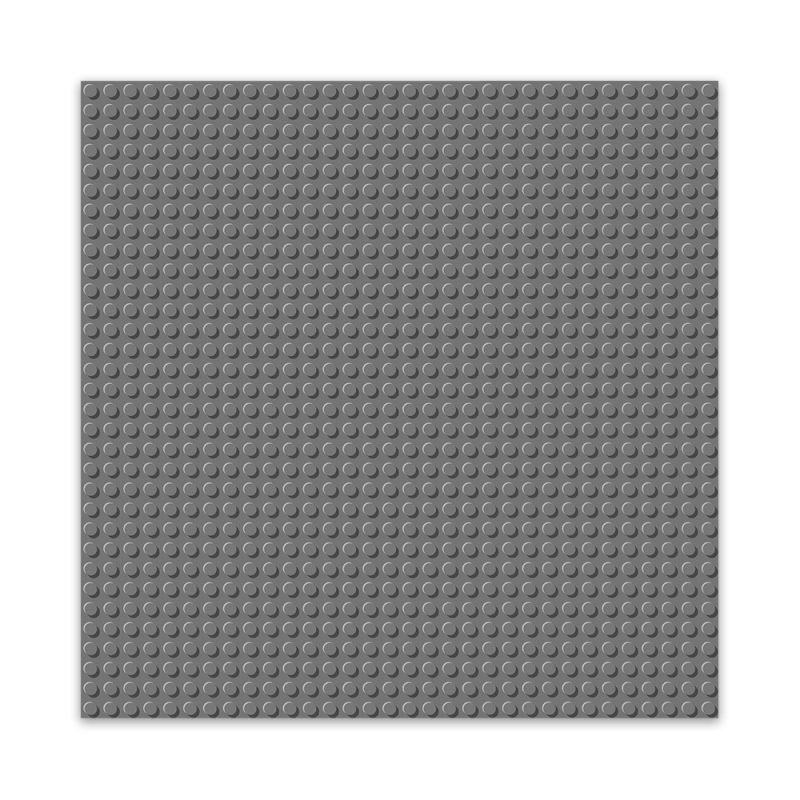 Brixies - Grondplaat Donker Grijs 32x32