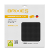 Brixies - Grondplaat Zwart 32x32