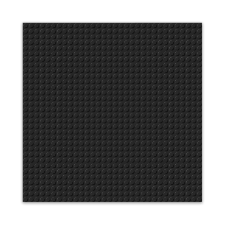 Brixies - Grondplaat Zwart 32x32