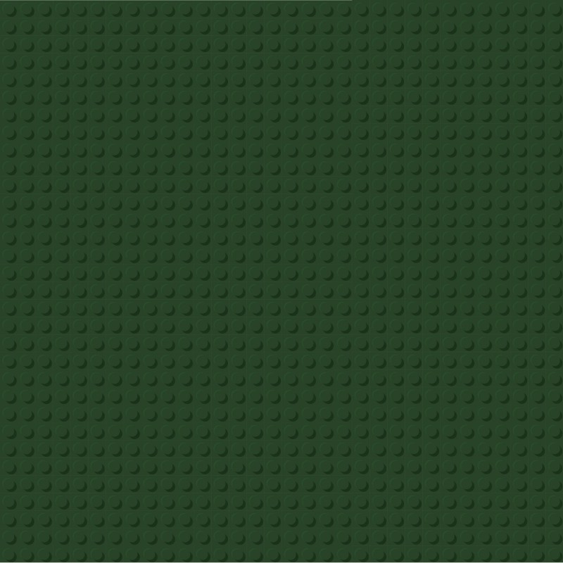 Brixies - Grondplaat Donker Groen 32x32