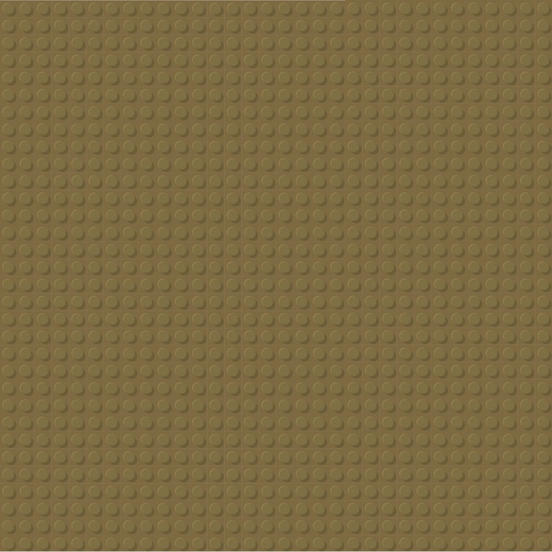 Brixies - Grondplaat Donker Bruin 32x32