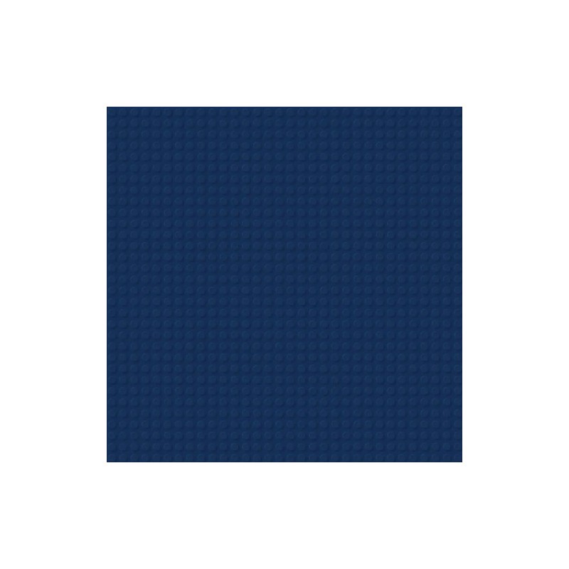 Brixies - Grondplaat Donker Blauw 32x32