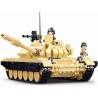 Sluban ModelBricks T-72B3 Gevechtstank 2in1