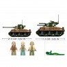 Sluban ModelBricks Army M4A3 (76W) Middelgrote Tank