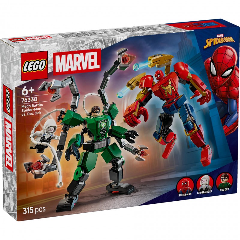 LEGO MARVEL - 76338 Mechaduel Spider-Man vs Doc Ock