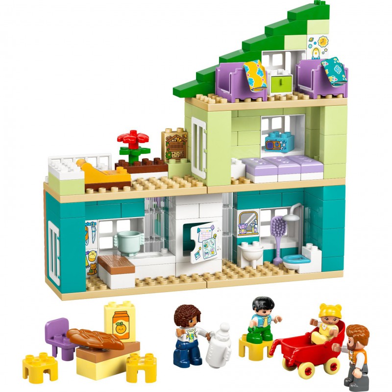 LEGO DUPLO - 10470 3-in-1 Modern woonhuis met figuren