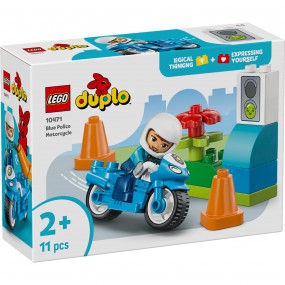 LEGO DUPLO - 10471 Blauwe politiemotor