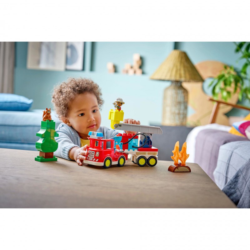 LEGO DUPLO - 10473 Brandweertruck met slang