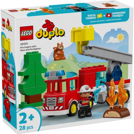 LEGO DUPLO - 10473 Brandweertruck met slang