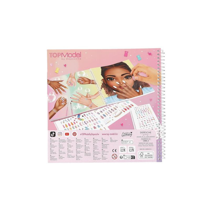 TOPModel Create Your hand design kleurboek 14000