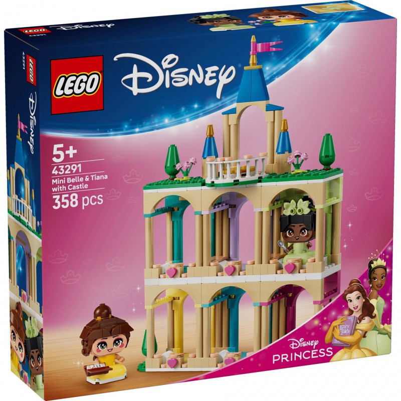 LEGO DISNEY - 43291 Mini Belle en Tiana met kasteel
