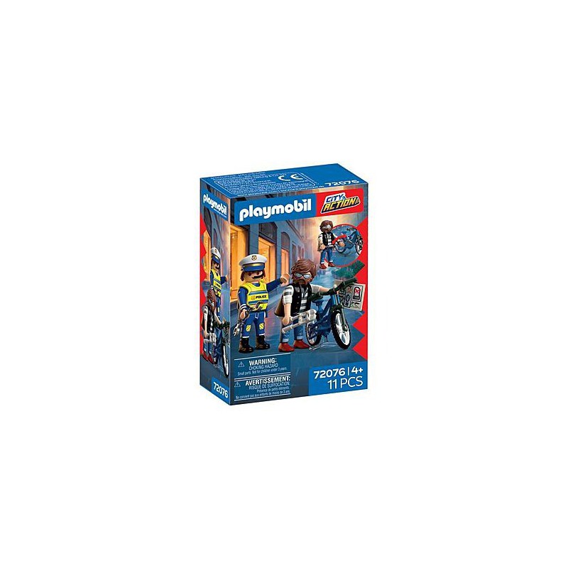 Playmobil City Action - Fietsendiefstal, 72076