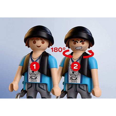 Playmobil City Action - Achtervolging met motorfiets, 72079