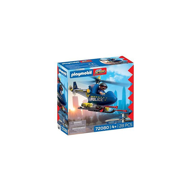 Playmobil City Action - Politiehelikopter, 72080