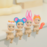 Sonny Angel Hippers Looking Back series decorative mini figures