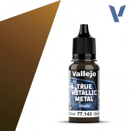 Vallejo, Imperial Gold (Shade) - 18ml - True Metallic Metal