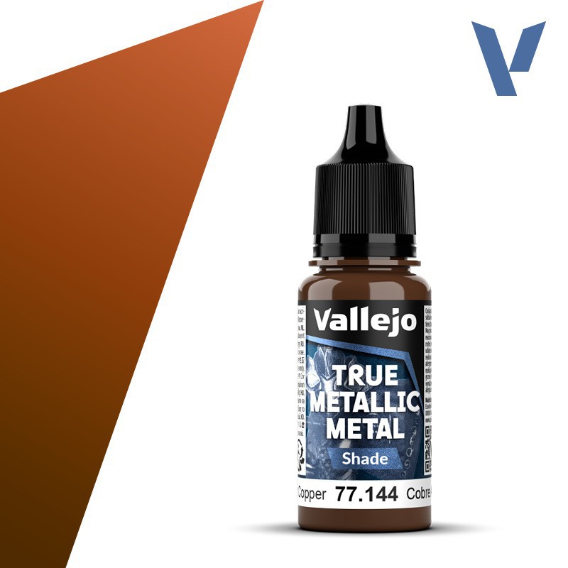 Vallejo, Ancient Copper (Shade) - 18ml - True Metallic Metal