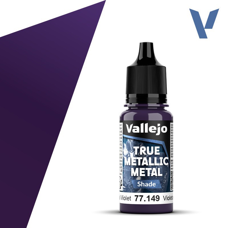 Vallejo, Celstial Violet (Shade) - 18ml - True Metallic Metal