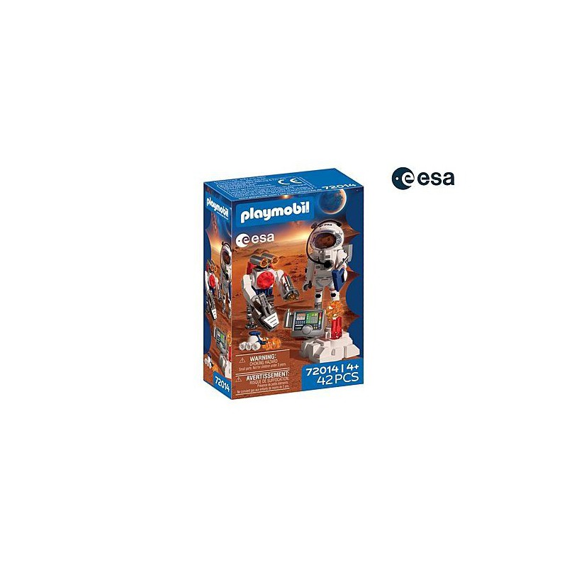 Playmobil ESA - Astronaut met Robot, 72014