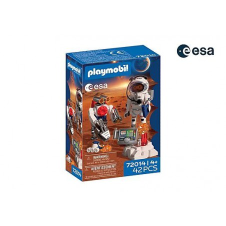Playmobil ESA - Astronaut met Robot, 72014