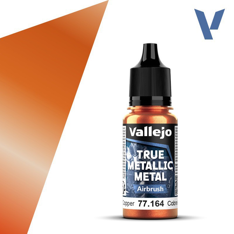 Vallejo, Ancient Copper (Airbrush) - 18ml - True Metallic Metal