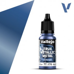 Vallejo, Ultramarines Blue (Airbrush) - 18ml - True Metallic Metal