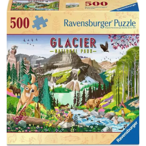 Glacier National Park, 500 stukjes Ravensburger