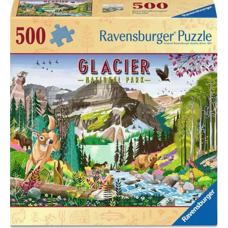 Glacier National Park, 500 stukjes Ravensburger