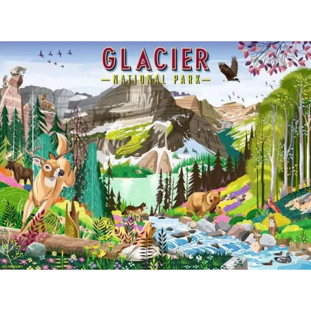 Glacier National Park, 500 stukjes Ravensburger