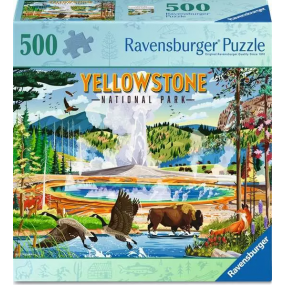 Yellowstone National Park, 500 stukjes Ravensburger