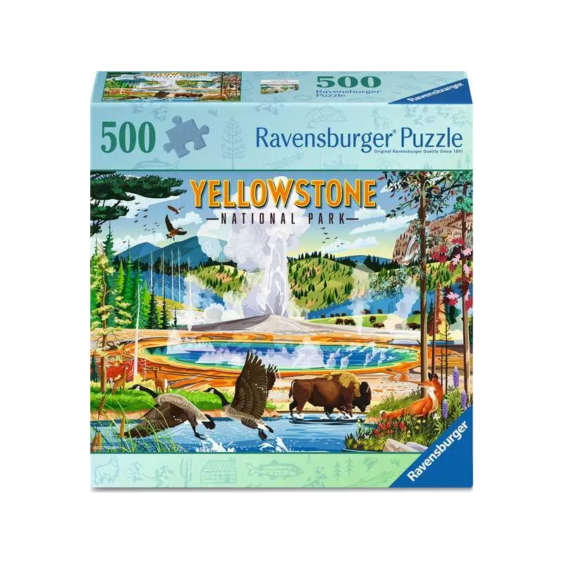 Yellowstone National Park, 500 stukjes Ravensburger