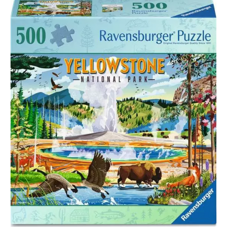 Yellowstone National Park, 500 stukjes Ravensburger