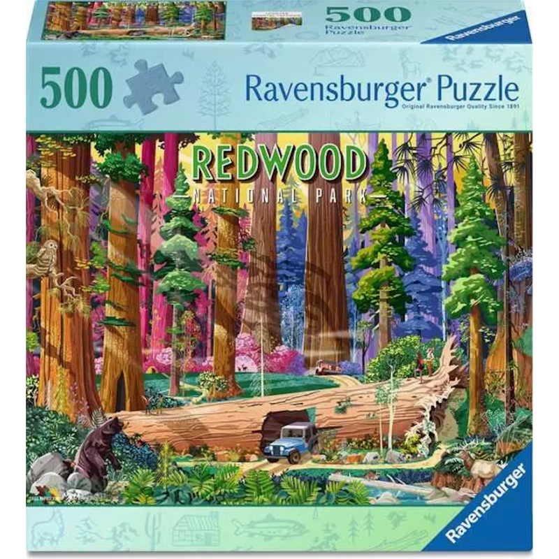 Redwood National Park, 500 stukjes Ravensburger