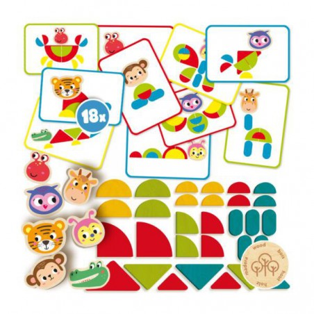 SES - Montessori, Dieren Vormen Naleggen