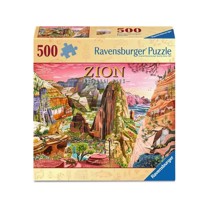 Zion National Park, 500 stukjes Ravensburger