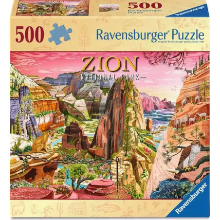 Zion National Park, 500 stukjes Ravensburger