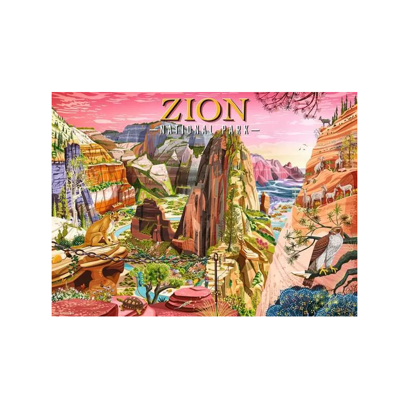 Zion National Park, 500 stukjes Ravensburger
