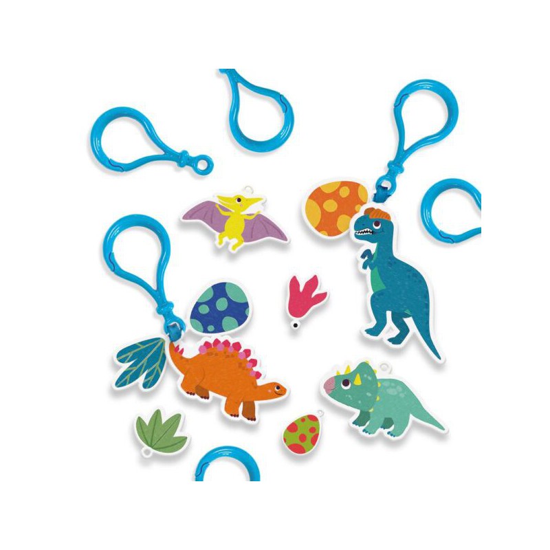 SES - Krimpfolie, Dino Sleutelhangers