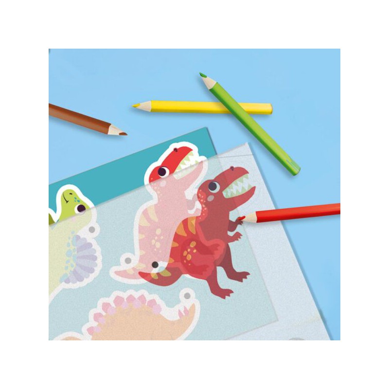 SES - Krimpfolie, Dino Sleutelhangers