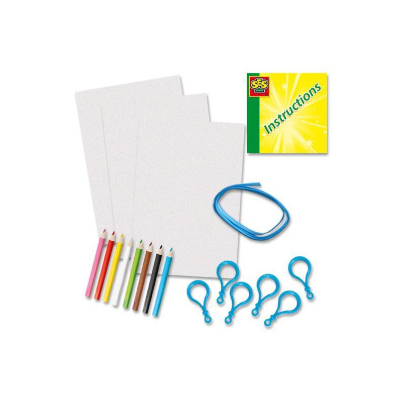 SES - Krimpfolie, Dino Sleutelhangers