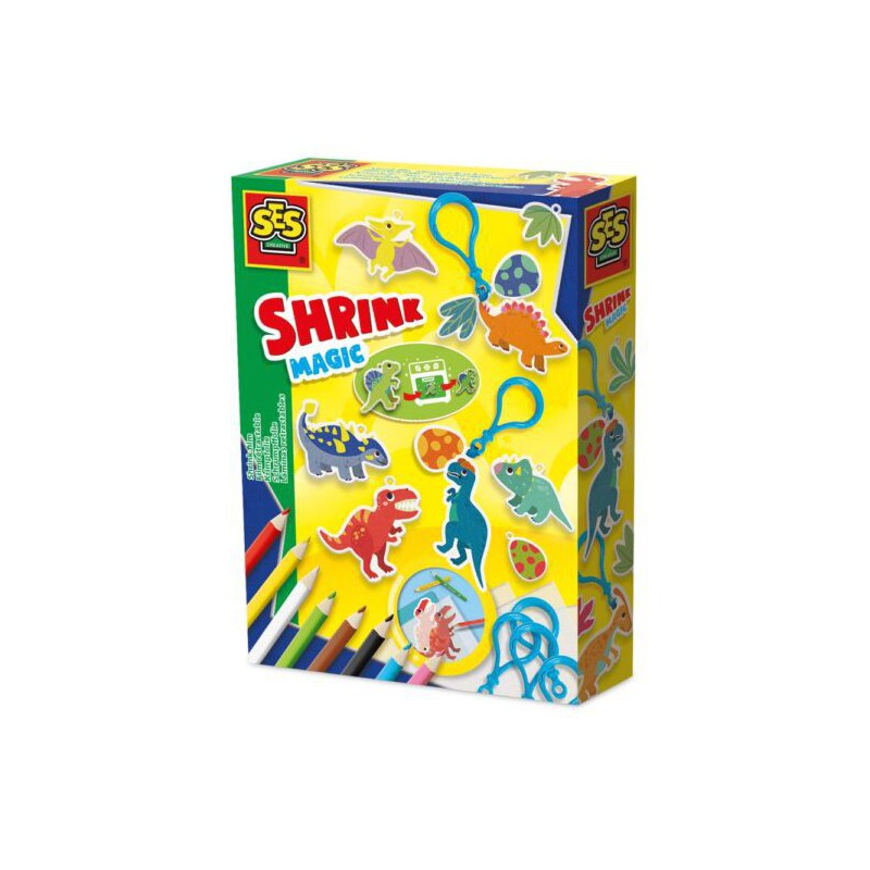 SES - Krimpfolie, Dino Sleutelhangers