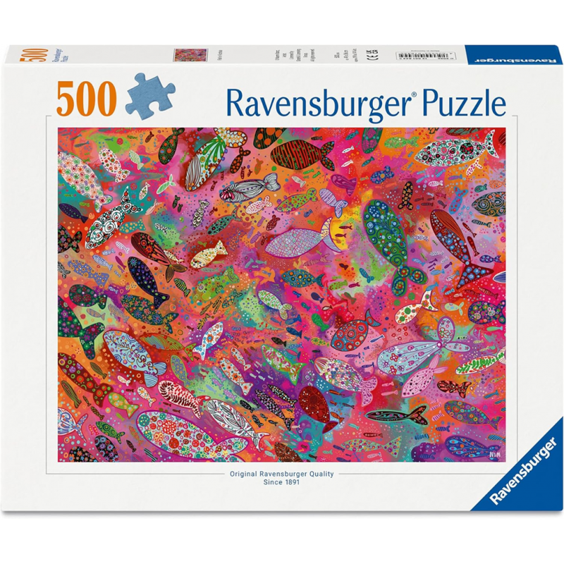 Fish in Fuchsia, 500 stukjes Ravensburger
