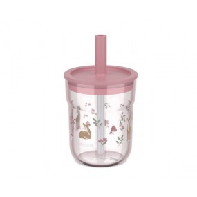 Mepal - Mio kinderglas met rietje 250ml, Fairy Garden