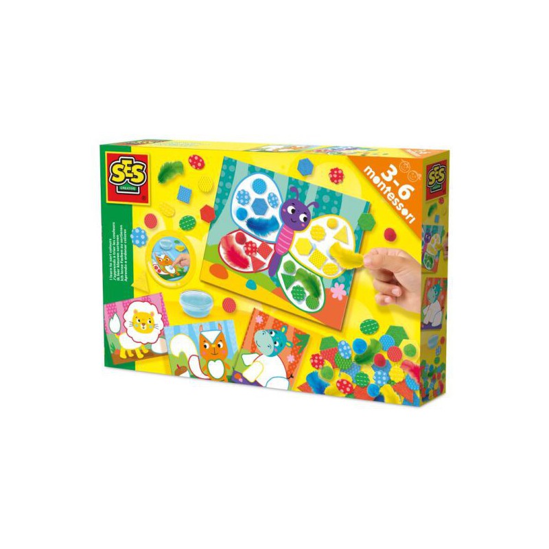 SES - Montessori, Kleuren en Materialen Sorteren