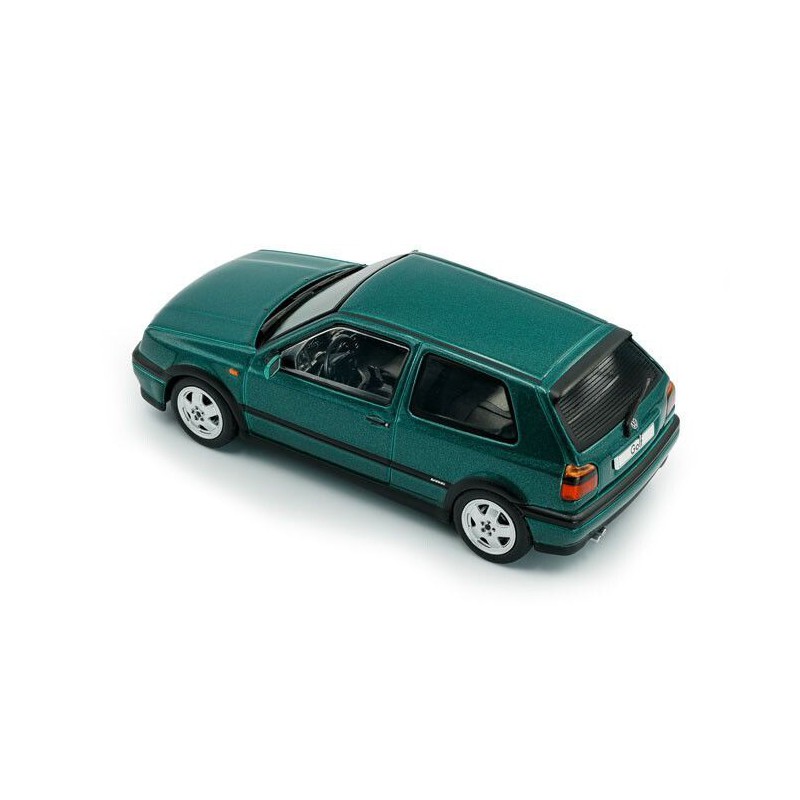 VW Golf MKIII VR6 '94, groen (Dragon green pearl) - 1:43 - Solido