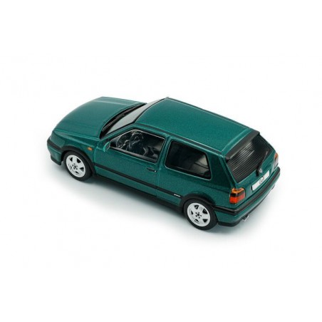VW Golf MKIII VR6 '94, groen (Dragon green pearl) - 1:43 - Solido
