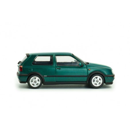 VW Golf MKIII VR6 '94, groen (Dragon green pearl) - 1:43 - Solido