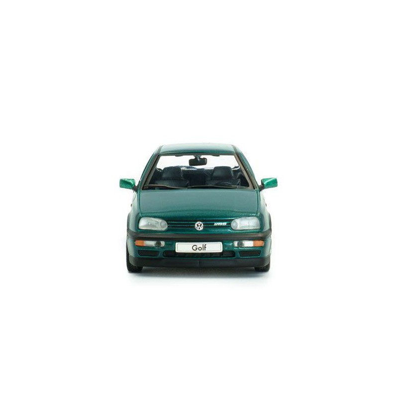 VW Golf MKIII VR6 '94, groen (Dragon green pearl) - 1:43 - Solido
