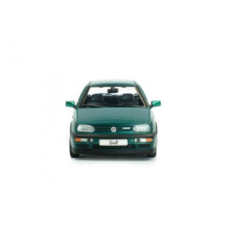 VW Golf MKIII VR6 '94, groen (Dragon green pearl) - 1:43 - Solido